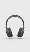 Wireless headphones brushed aluminum